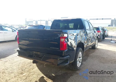 2022 Chevrolet Silverado 1500 2Wd Short Bed Custom из США, поврежденный, VIN 1GCPABEK5NZ610061